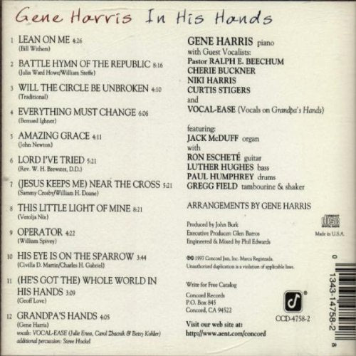 Gene Harris-In His Hands