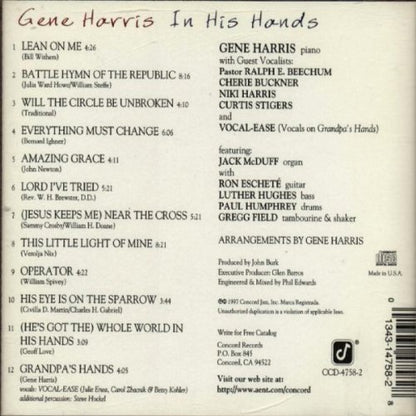 Gene Harris-In His Hands