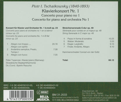 Piano Cto No 1