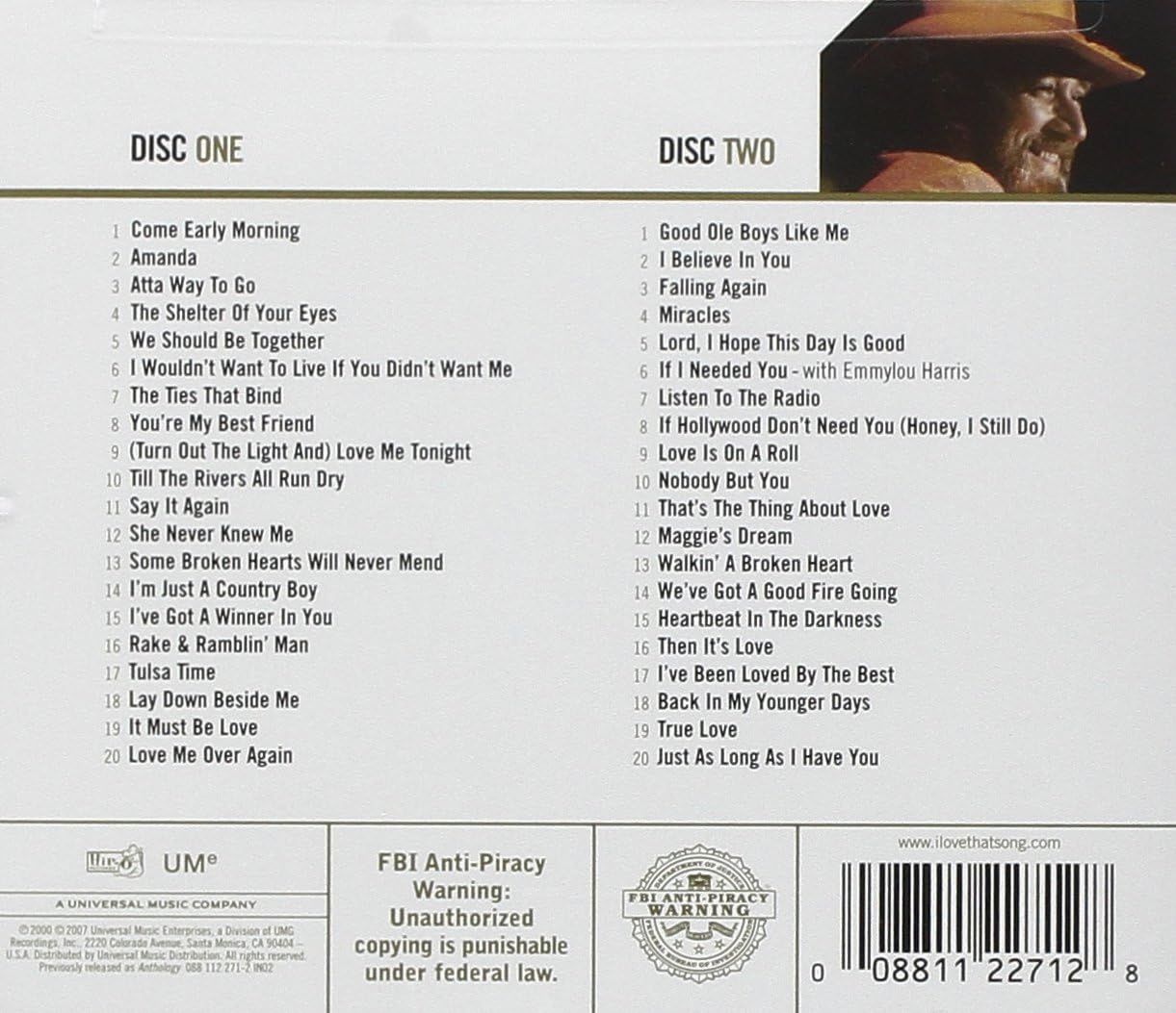 Gold Anthology/Don Williams