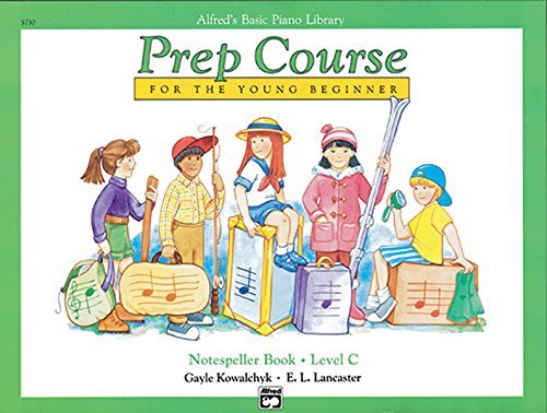 Alfred's Basic Piano Prep Course Notespeller C