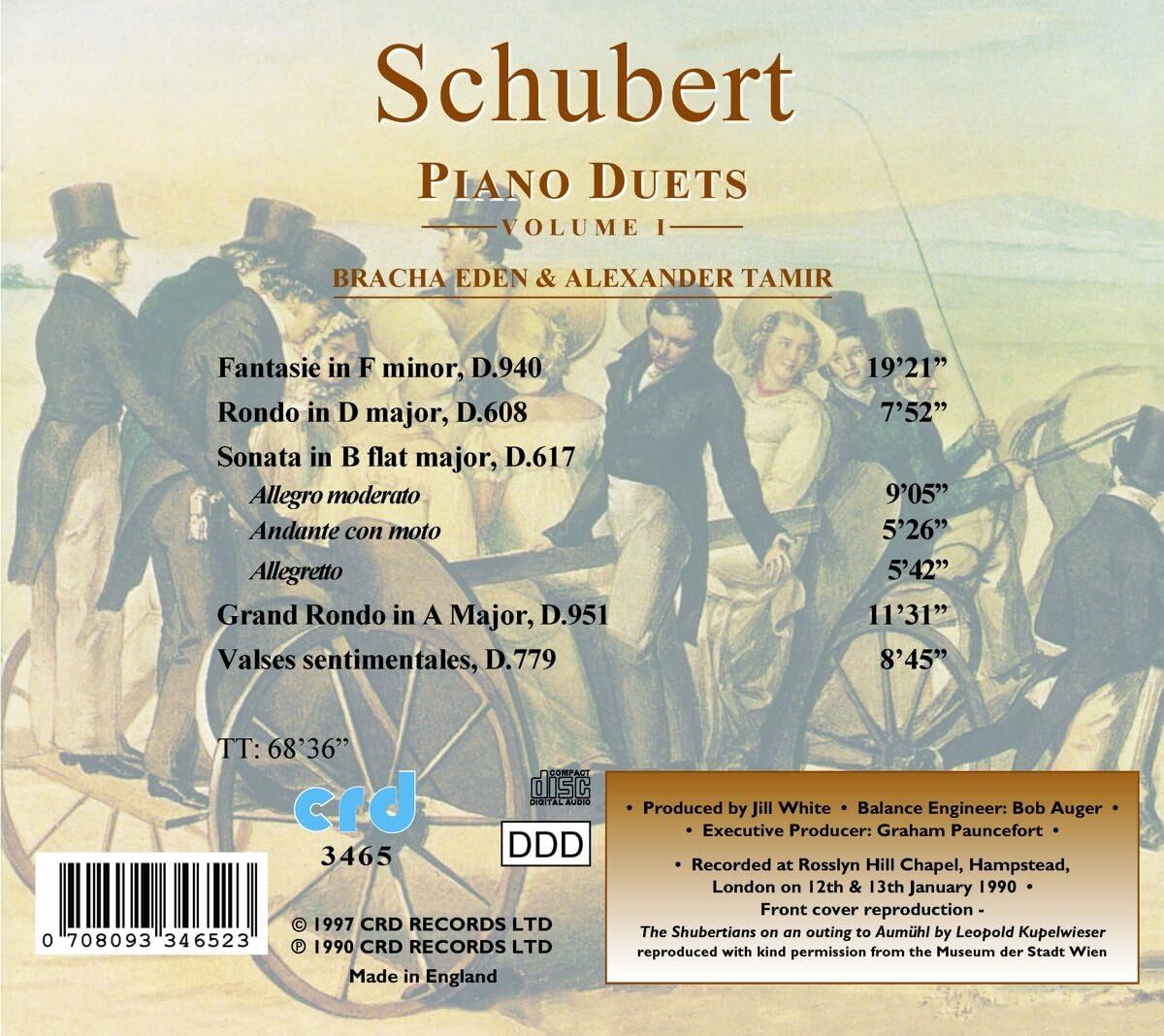 Schubert: Piano Duets - Volume 1