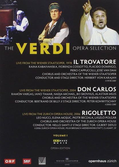 Verdi Opera Selection: Volume 1
