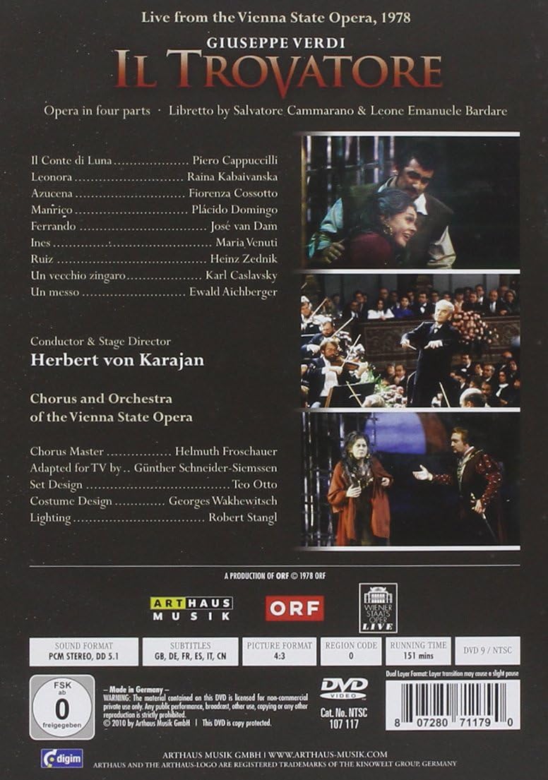 Verdi Opera Selection: Volume 1