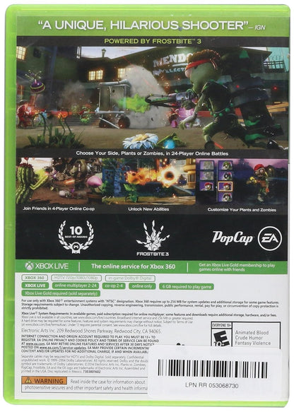 Plants Vs Zombies Online: Garden Warfare (NTSC