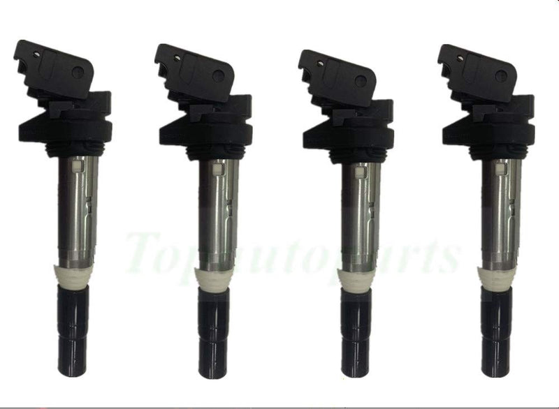 NEW 4PCS Ignition Coil For BM W E81 F20 E90 F30 E60 F10 E84 E70 F25 F16 OEM 12138616153