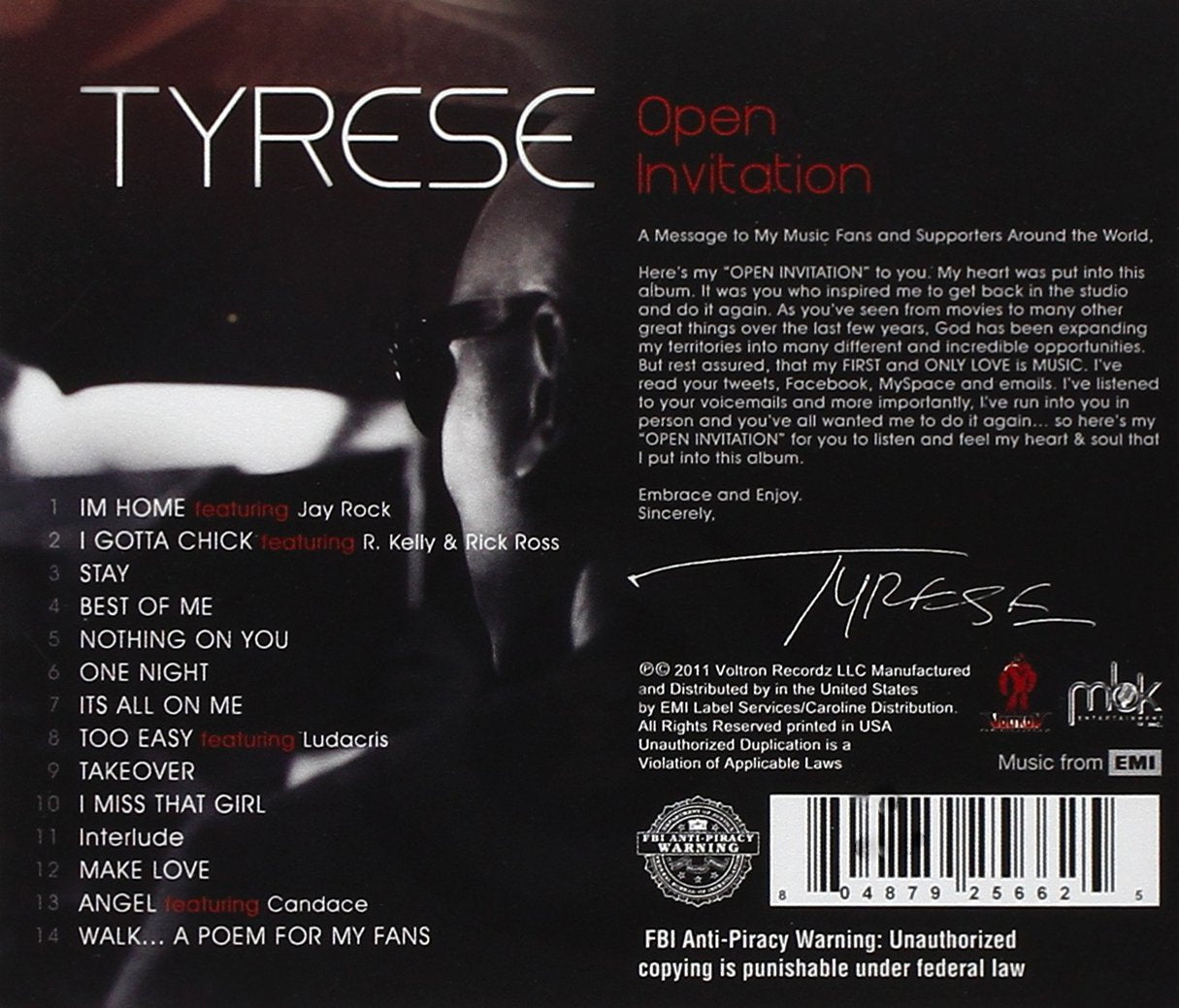 Open Invitation  Clean Version