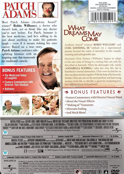 Patch Adams & What Dreams May Come