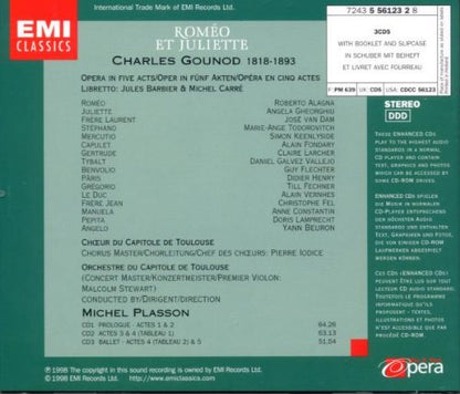 Gounod: Romeo und Julia (Gesamtaufnahme) (Aufnahme Toulouse 1995)
