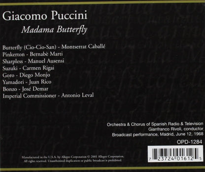 Great Operas Of Giacomo Puccini