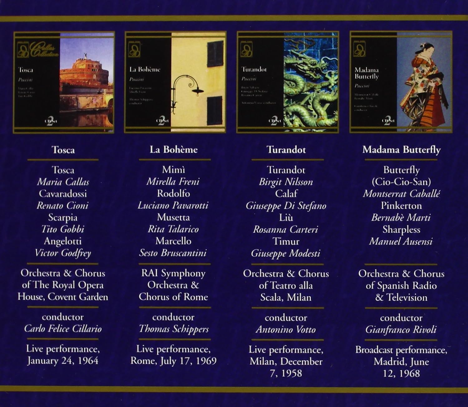 Great Operas Of Giacomo Puccini