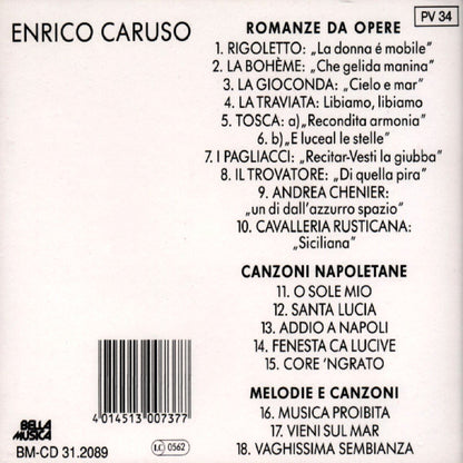 Caruso Romance As Opera