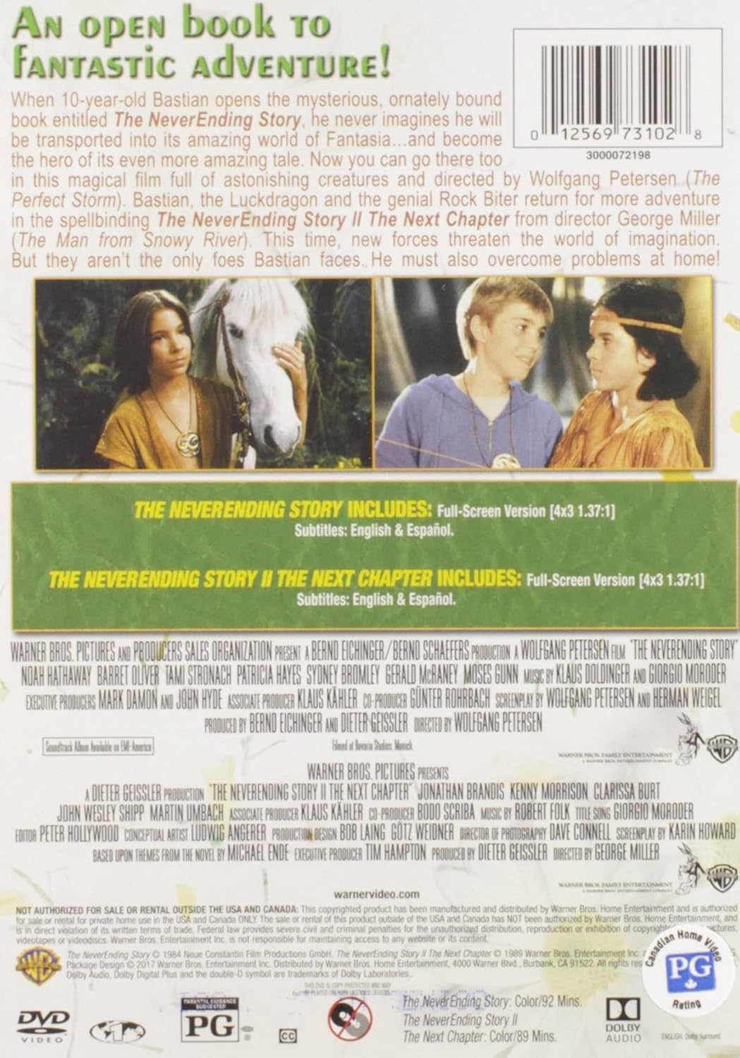 The NeverEnding Story / The NeverEnding Story II