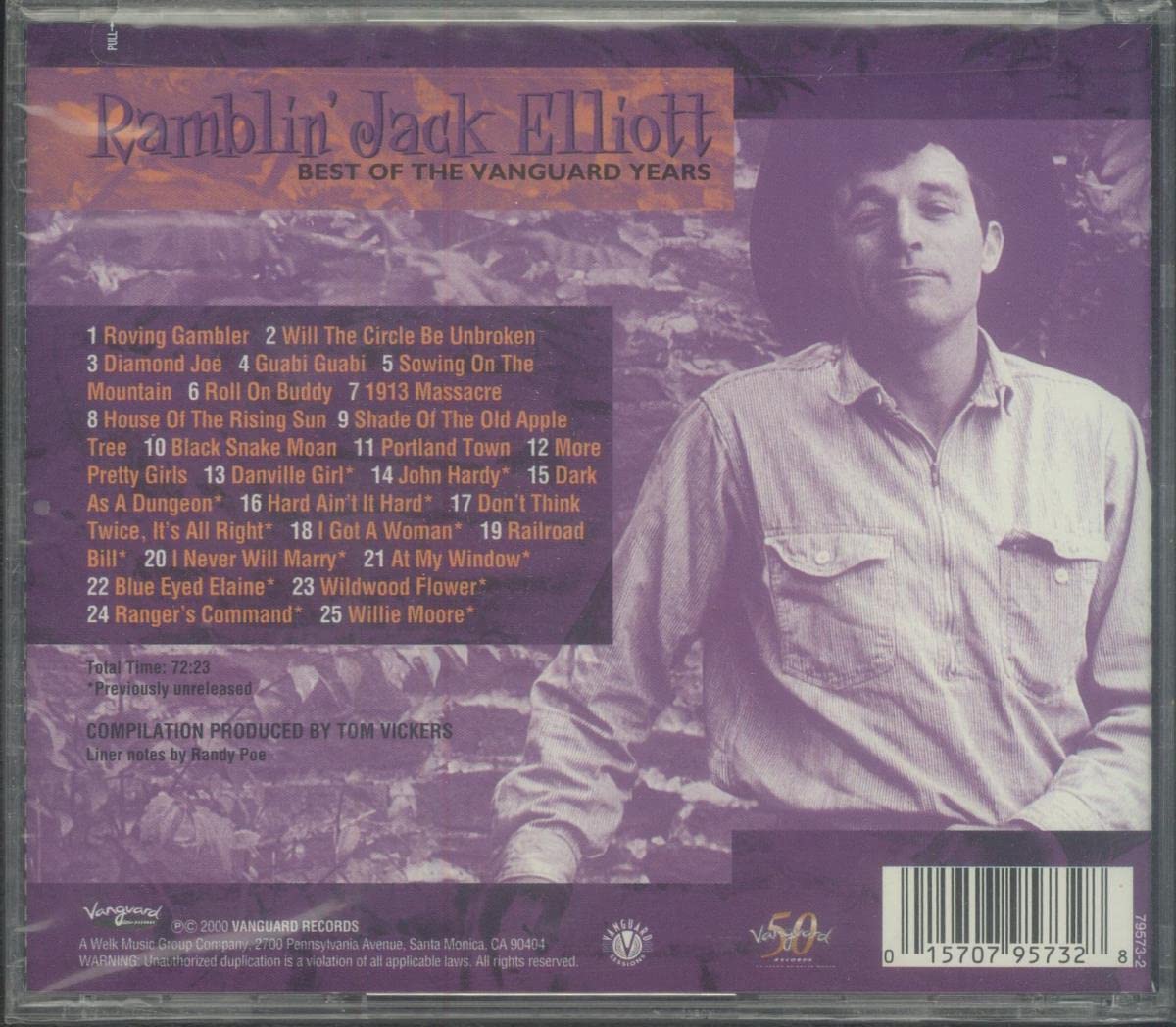 Jack Elliott-Best Of The Vanguard Years