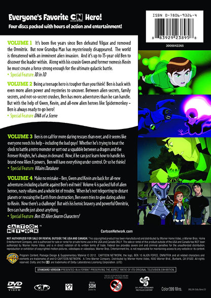 4 Kid Favorites Cartoon Network Classic Ben 10 Alien Force