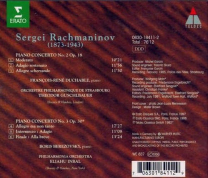Rachmaninov: Piano Concertos Nos. 2 & 3 - Duchable / Berezovsky