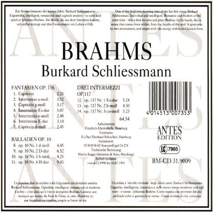 7 Fantasies / 4 Ballades / 3 Intermezzos