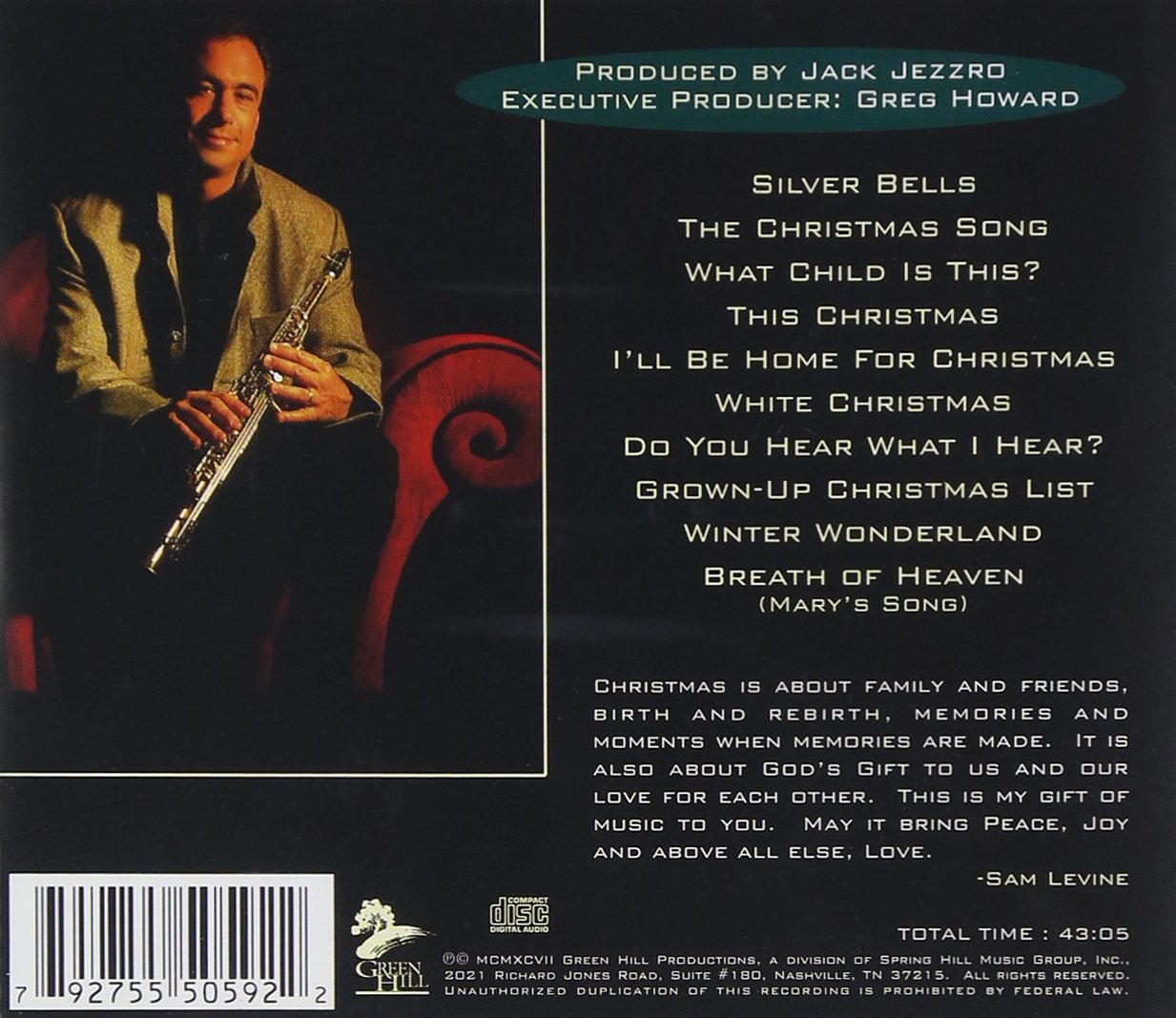 Sam Levine-Christmas Sax