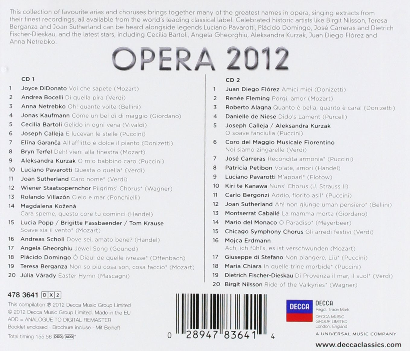 Opera 2012