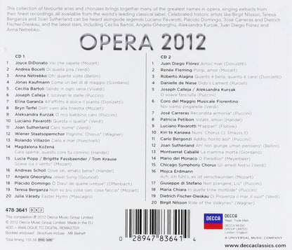 Opera 2012