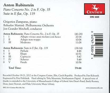 Rubinstein: Anton Rubinstein - Piano Concerto No. 2 Suite in