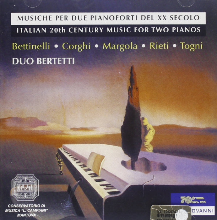Italian 20th Century Music for Two Pianos