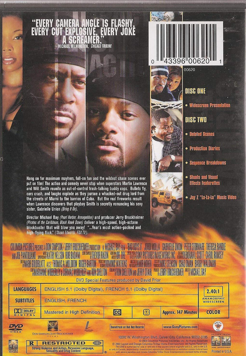 Bad Boys II (Two-Disc Special Edition