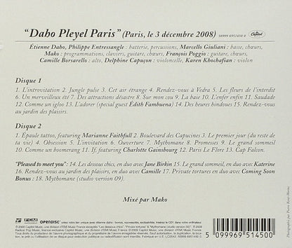 Daho Pleyel Paris