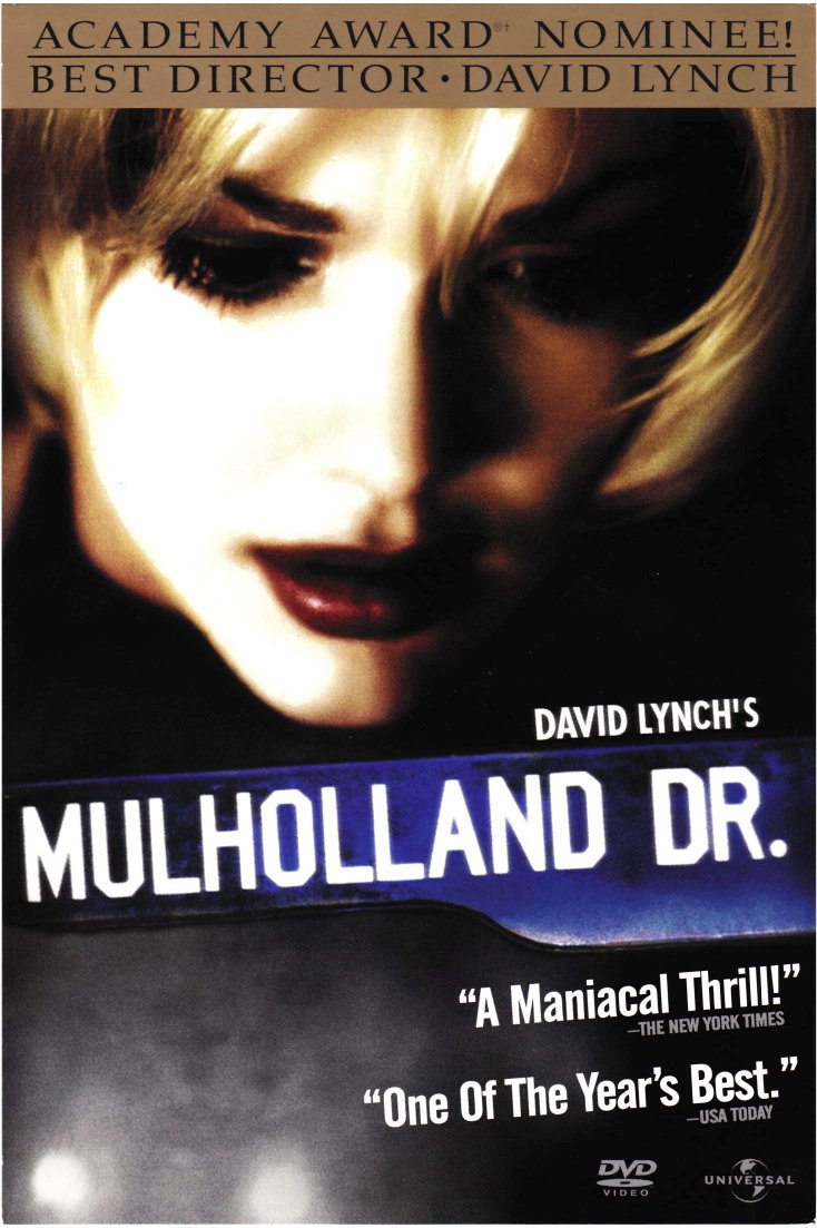 MULHOLLAND DRIVE (DVD/DTS 5.1 SURROUND & DOLBY 5.1 SURROUND)