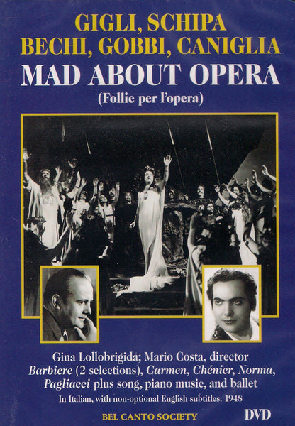 Gigli, Schipa: Mad About Opera