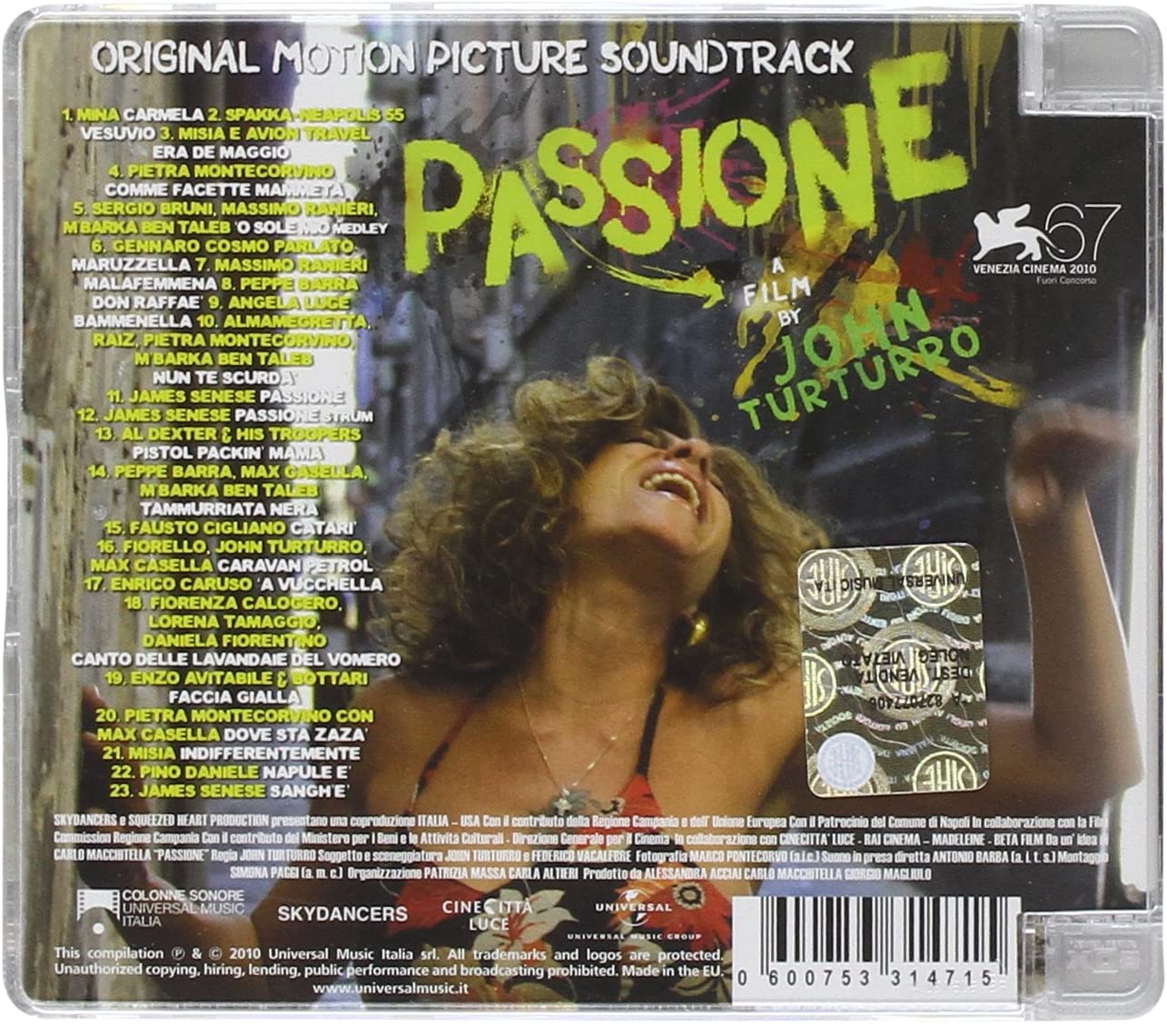 Passione: Un Avventura Musicale (Original Soundtrack)