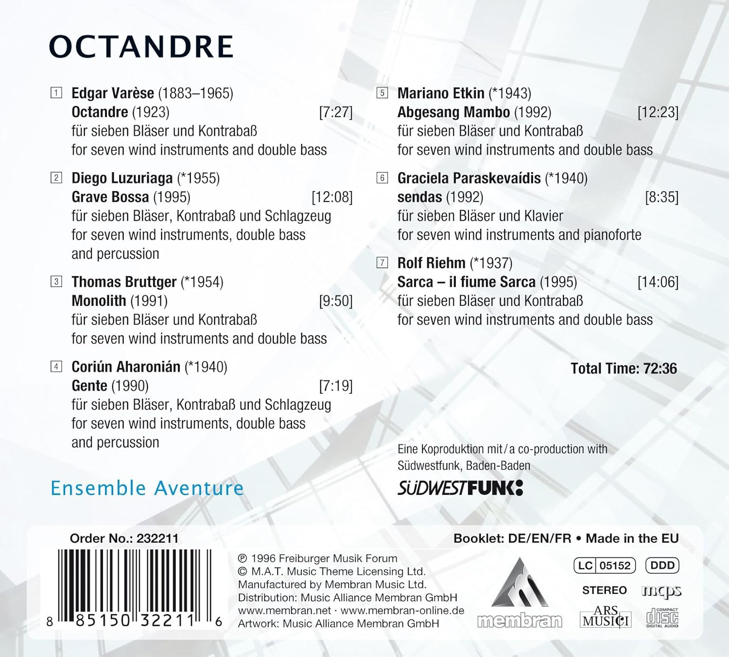Ensemble Aventure - Octandre