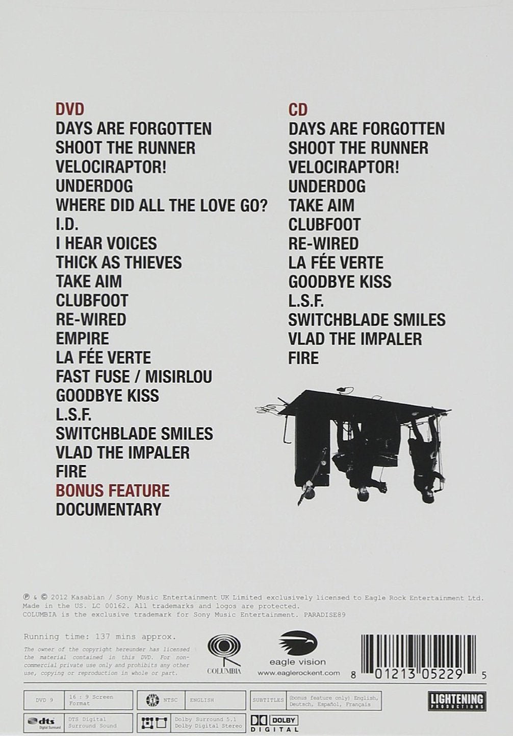 Live! Live at the O2 DVD / CD