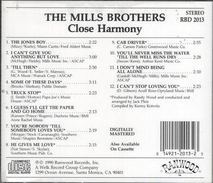 Close Harmony