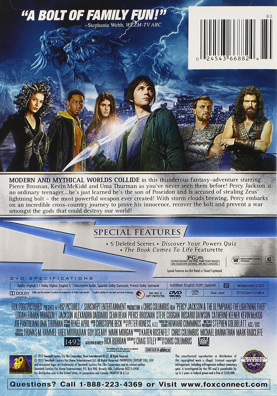 Percy Jackson & the Olympians: The Lightning Thief