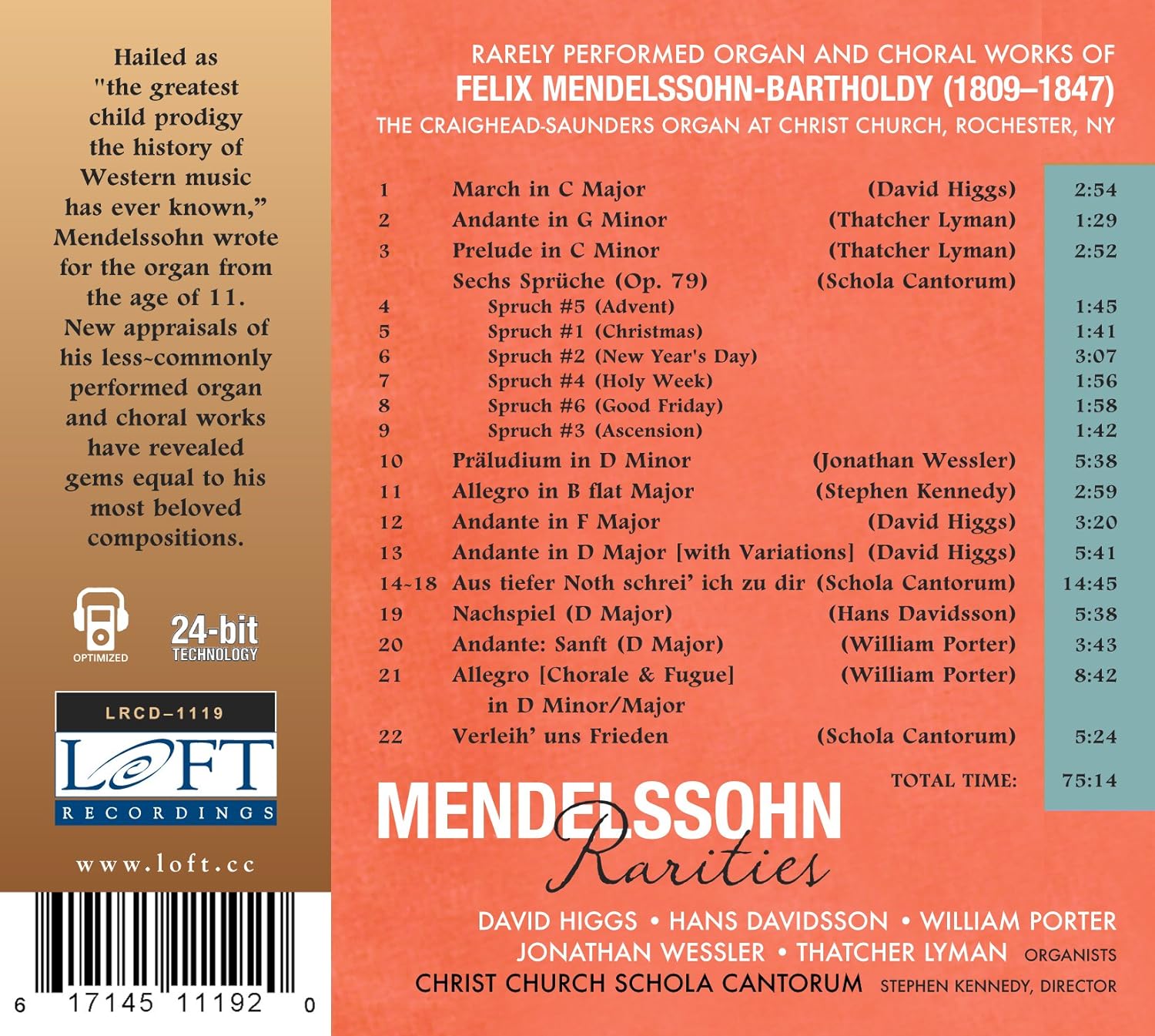 Mendelssohn Rarities
