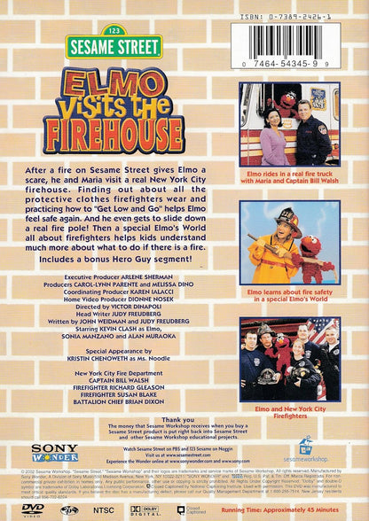 Sesame Street - Elmo Visits the Firehouse