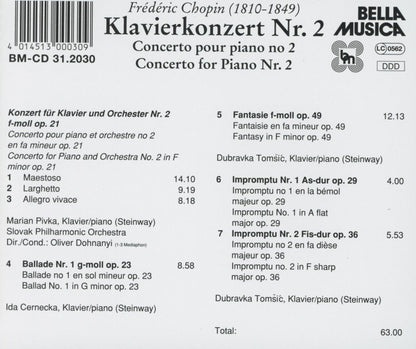 Piano Cto No 2