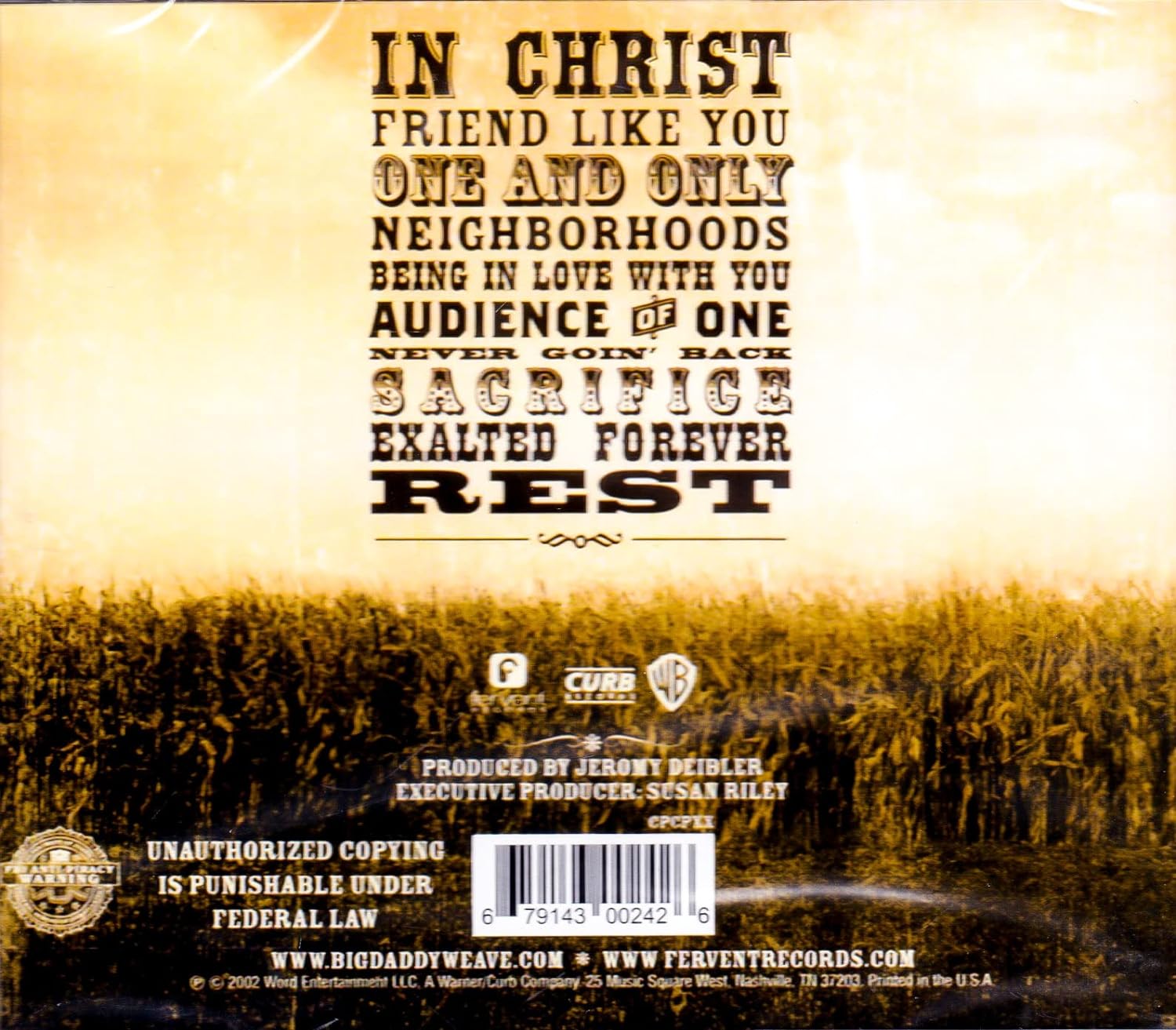 Big Daddy Weave - One And Only