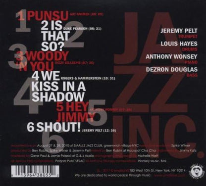 Jazz Incorporated - Live at Smalls