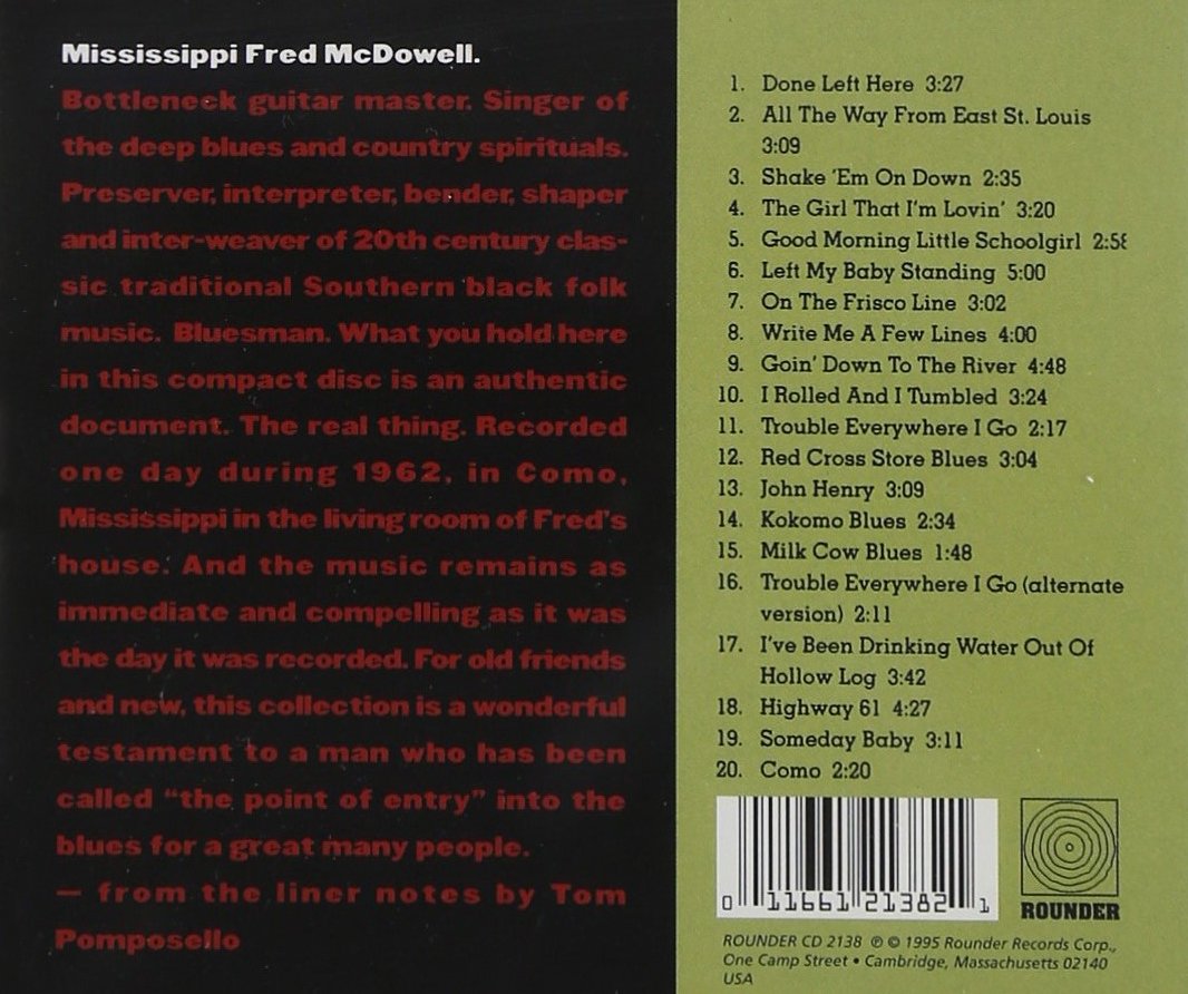 Mississippi Fred McDowell