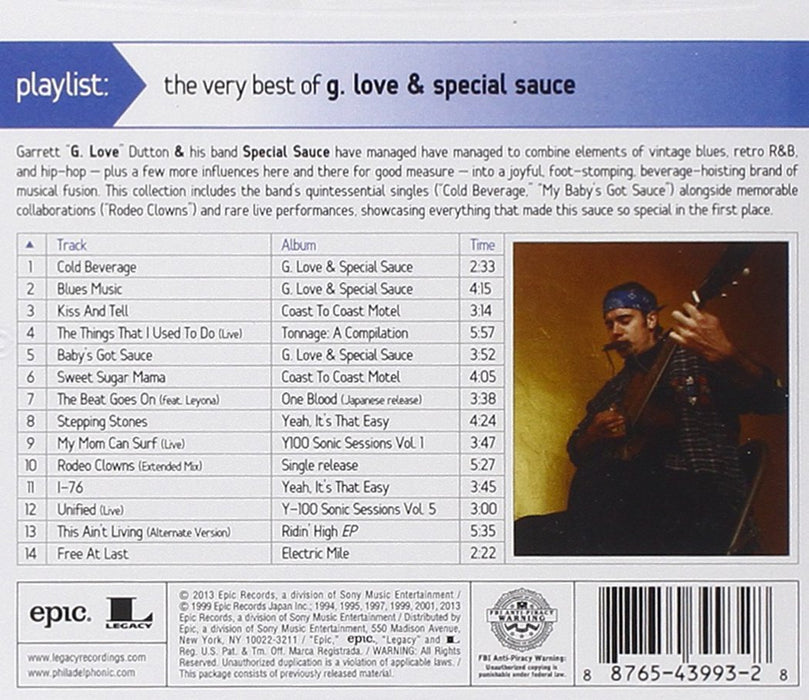 Playlist: The Very Best Of G.Love & Special Sauce