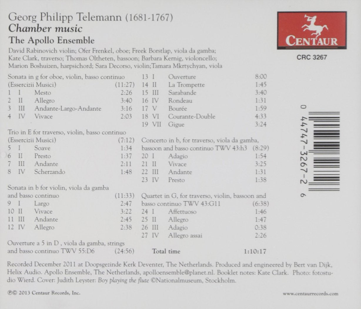 Telemann: Chamber Music