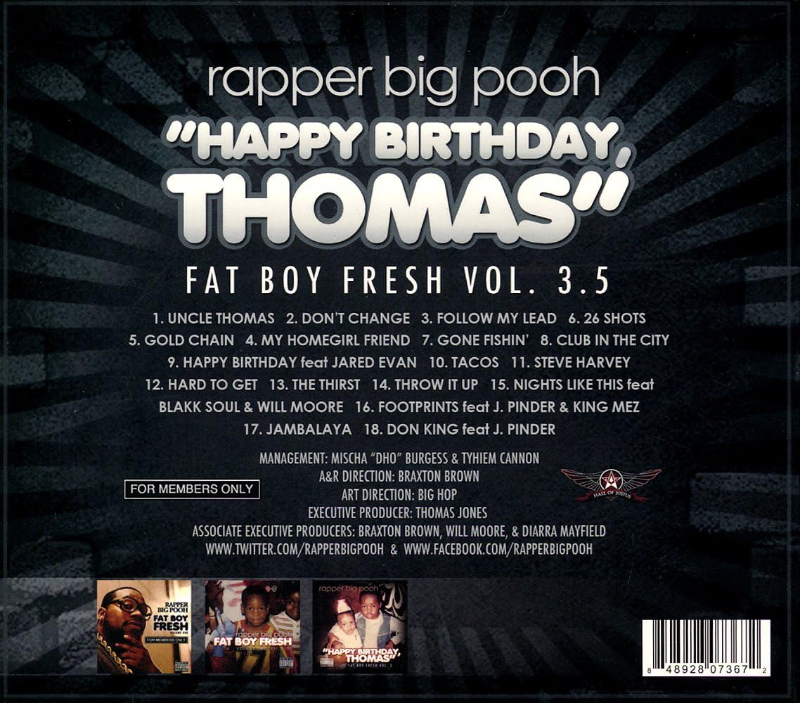 Fat Boy Fresh Volume 3.5: Happy Birthday Thomas