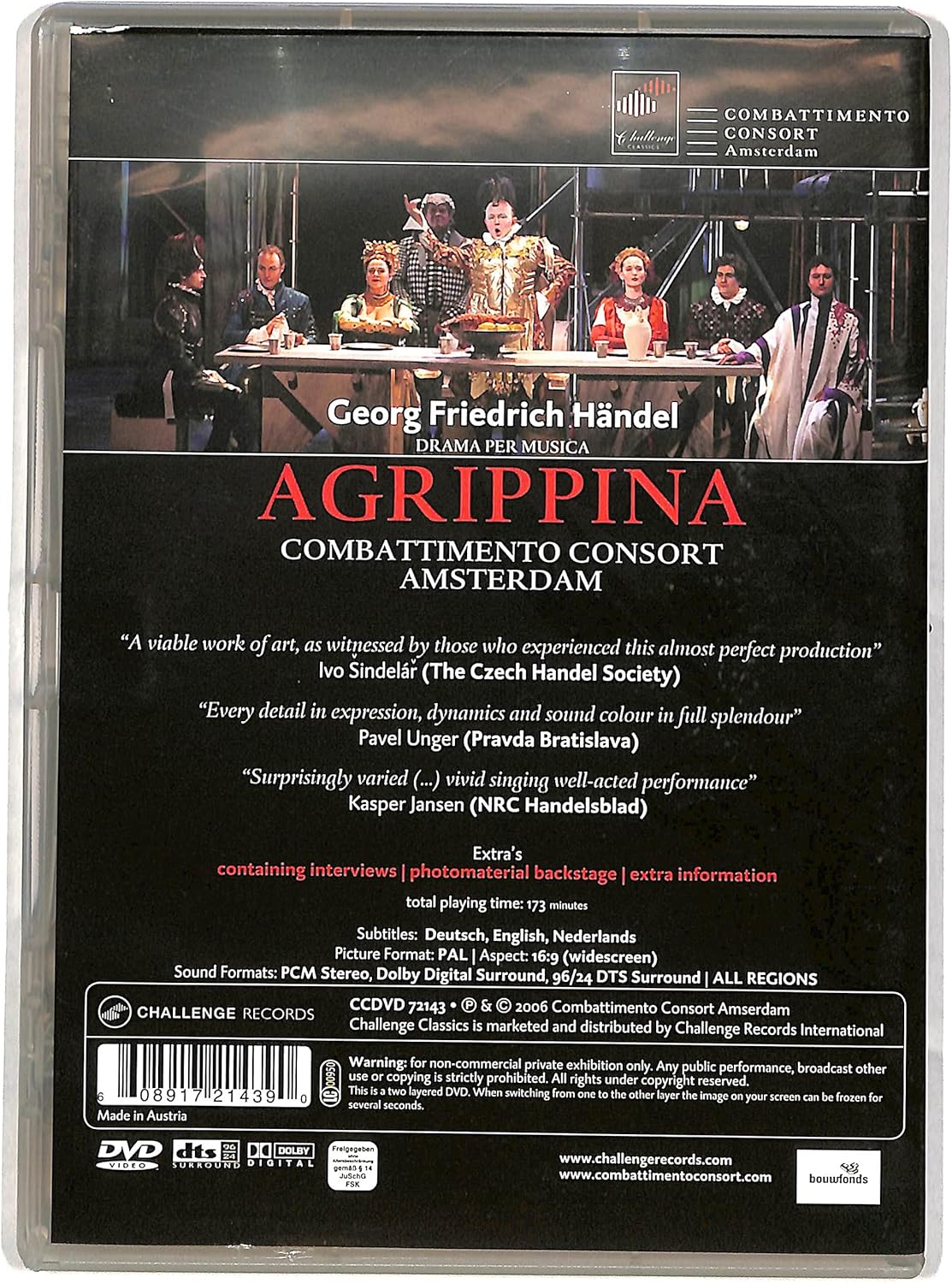 Handel: Agrippina