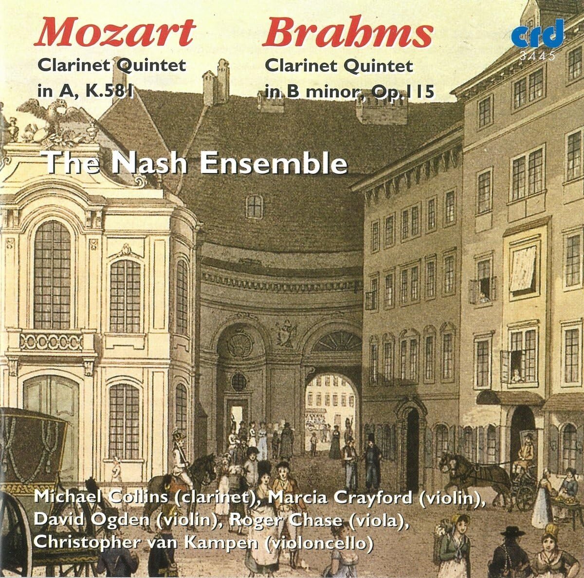 Mozart: Clarinet Quintet in A, K581/Brahms: Clarinet Quintet...