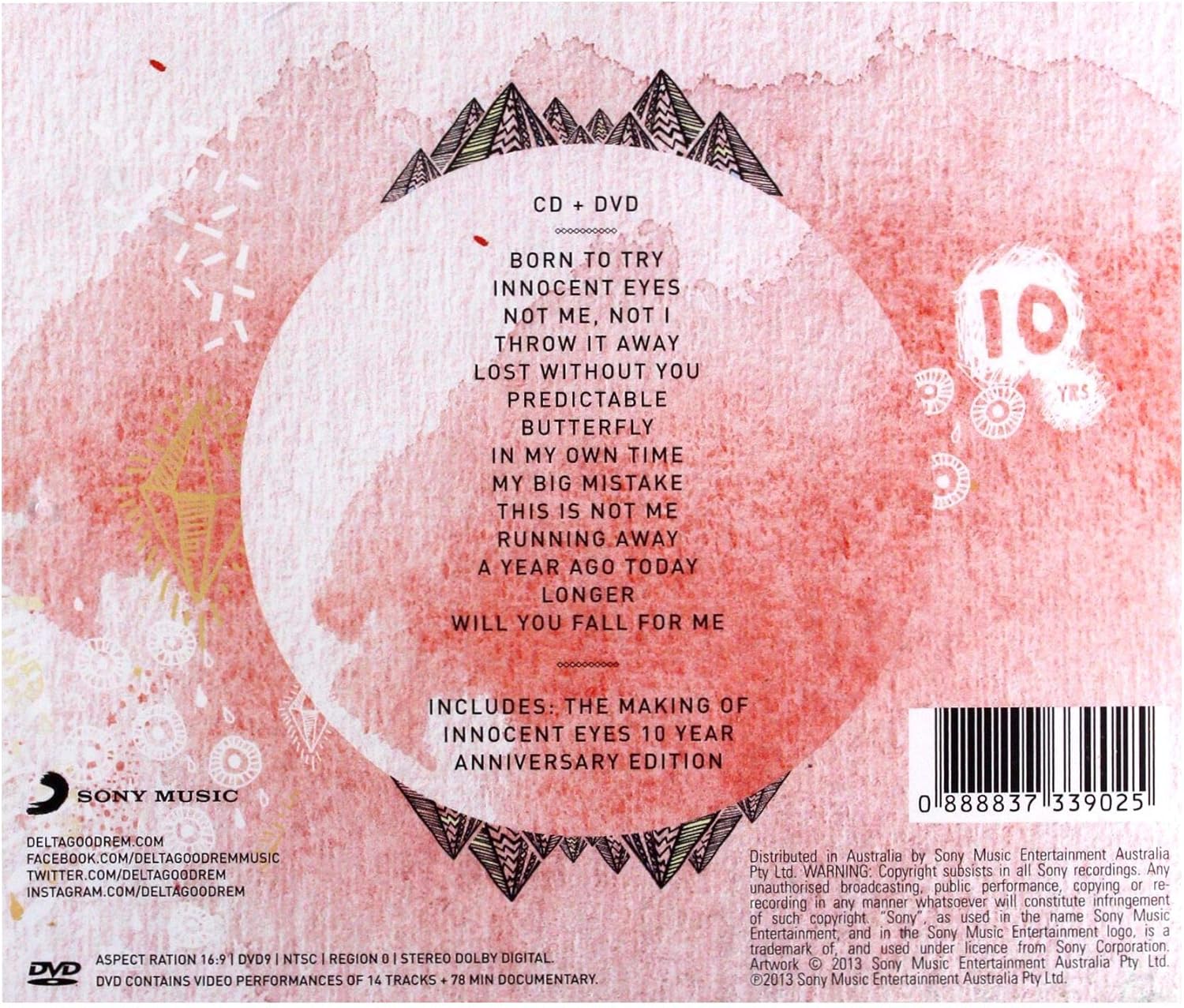 Innocent Eyes (10th Anniversary Edition