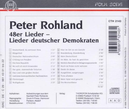 48 Songs German Democrat