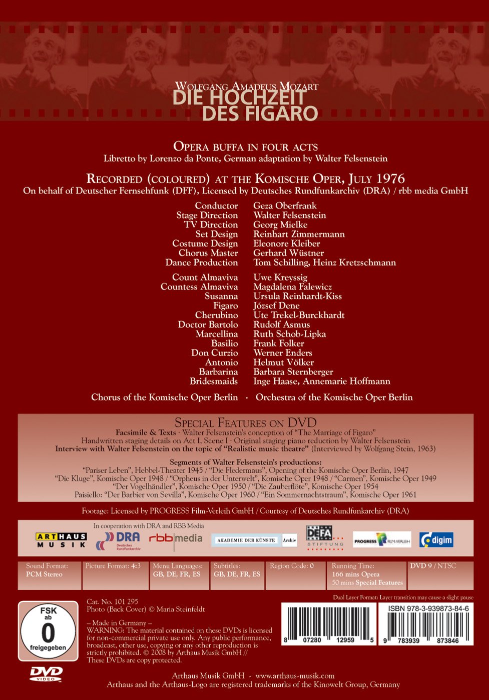 Le Nozze Di Figaro (Cantato In Tedesco