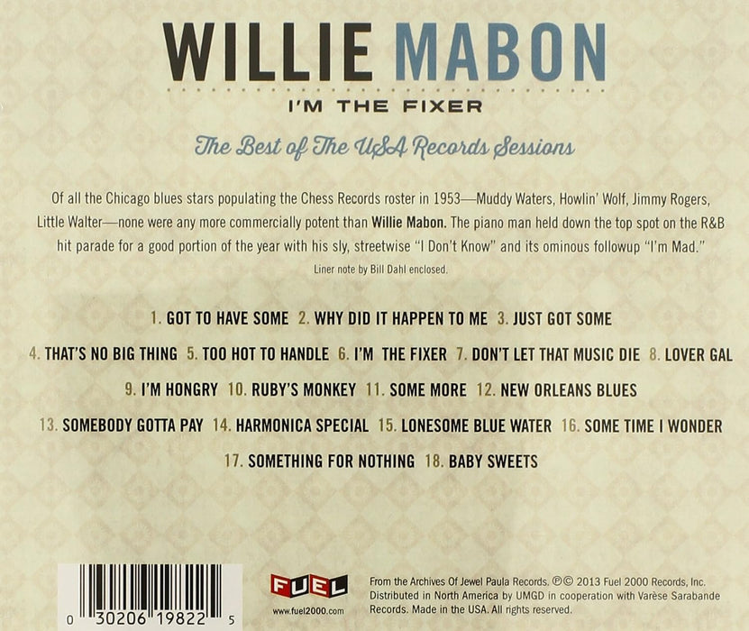 Im The Fixer: The Best Of The U.S.A. Sessions